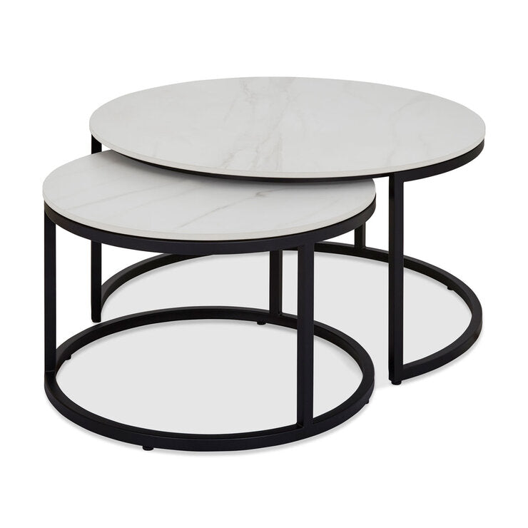 Mateo Sintered Stone Nest Coffee Tables by Bentley Designs