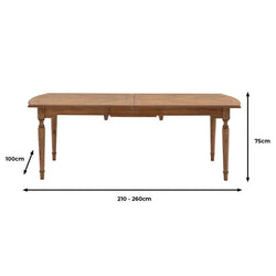 Highgrove Dining Table by Gallery