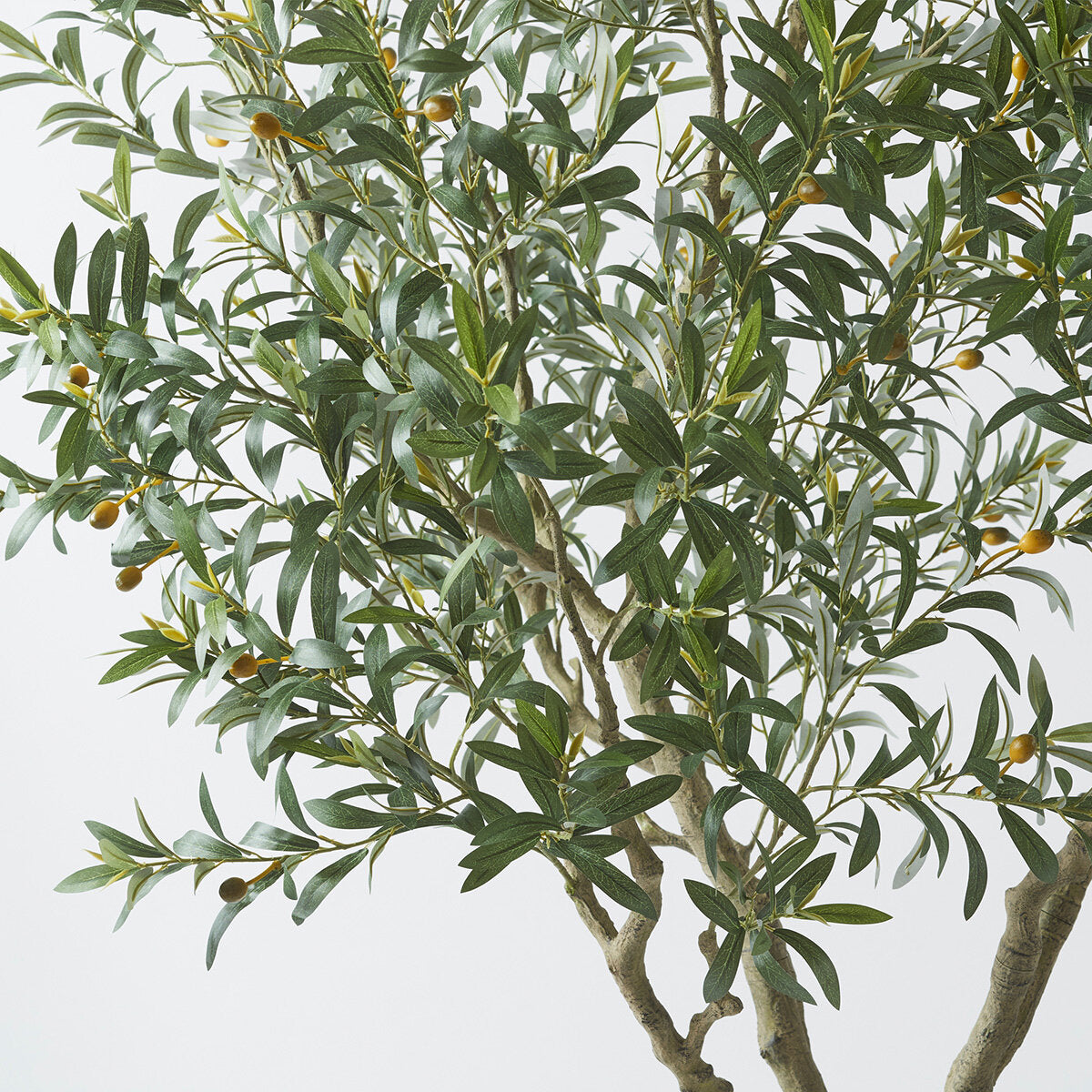 Artificial 8ft Olive Tree in Planter