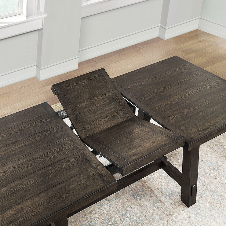 Brinley Extending Dining Table + 6 Dining Chairs