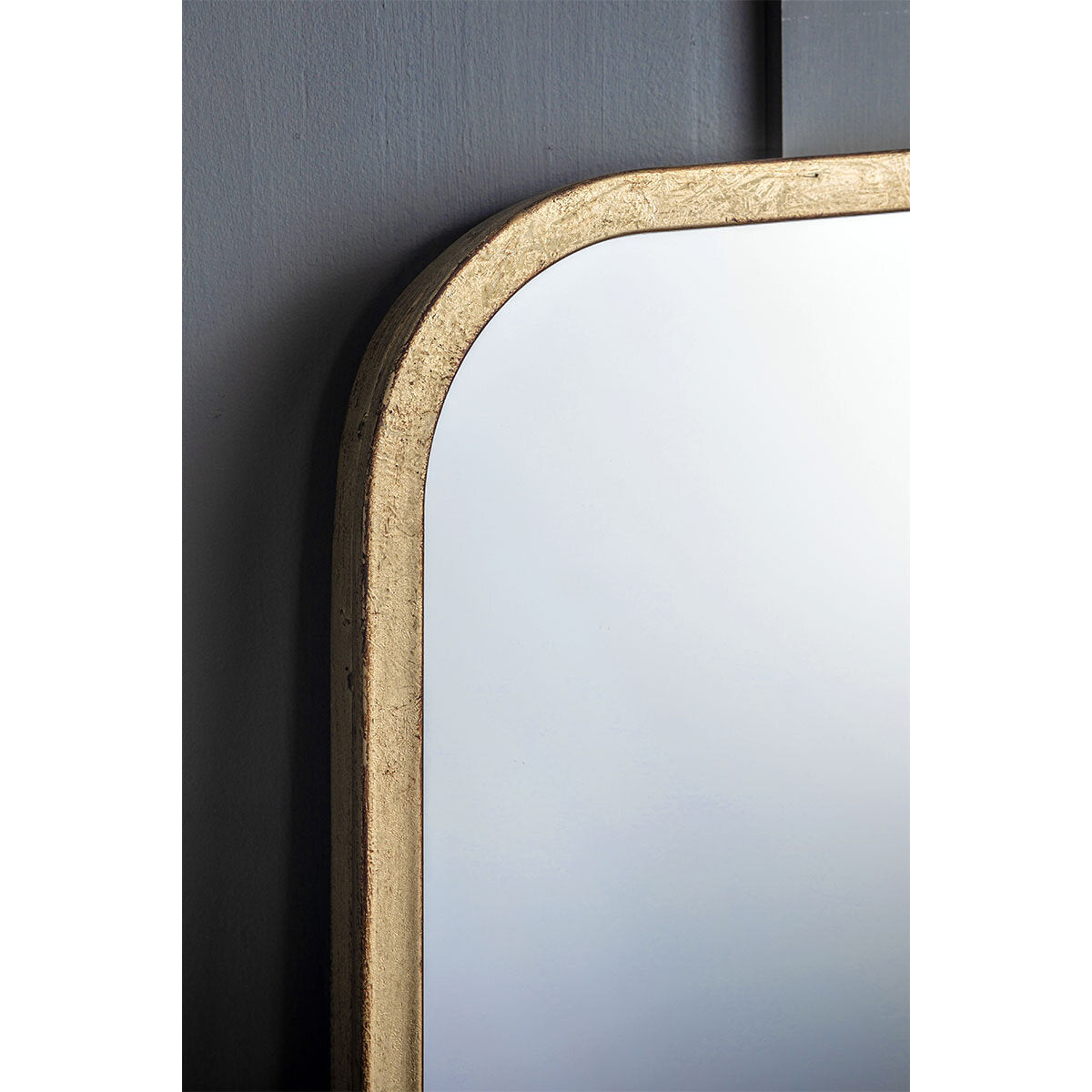 Gallery Bearsted Gold Leaner Mirror, 56.5 x 123cm