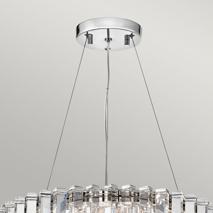 Kichler Crystal Skye 8-Light Chandelier 53cm